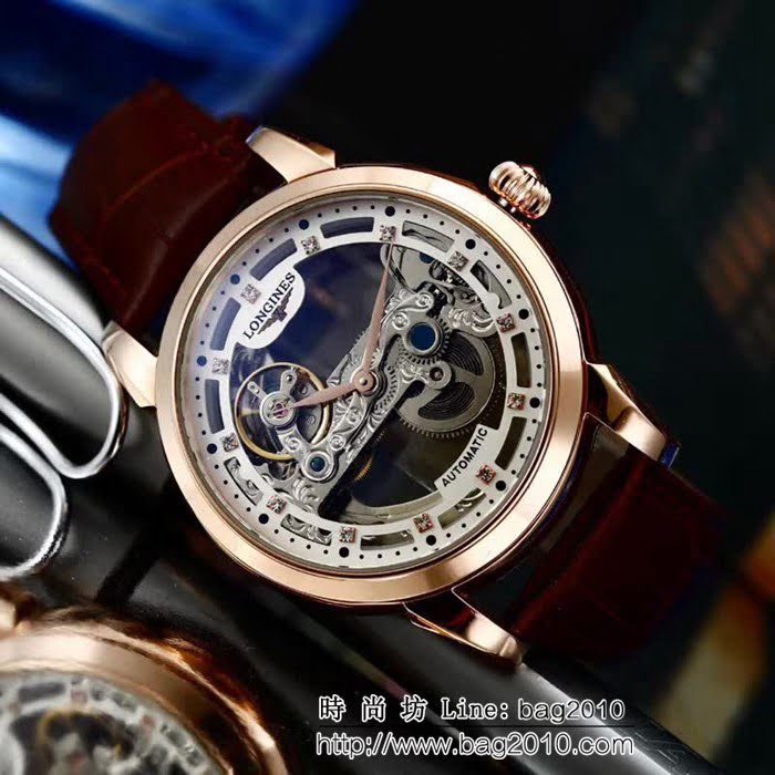 LONGINES浪琴 高級定制 全自動機械 男士腕表 WSS0246